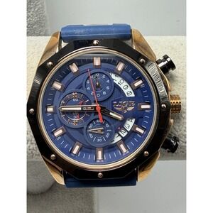 Lige For Dream 6181WM1 New Battery 1853 Mens Watch 48MM 8.5" Silicone Band